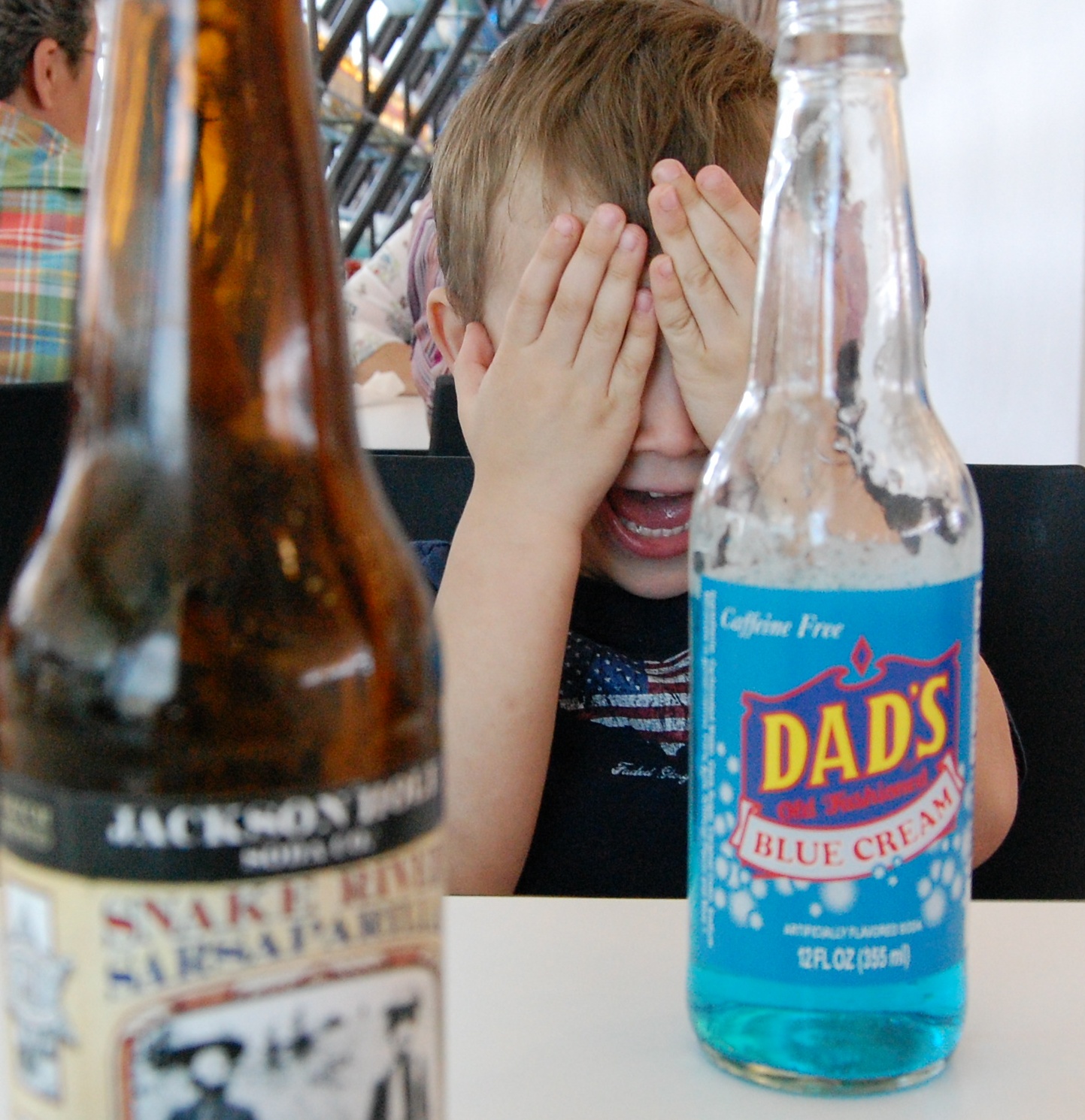 Dads Cream Soda at Pops on Route 66