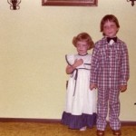 Easter 1970s Plaid Suits and Long Dresses