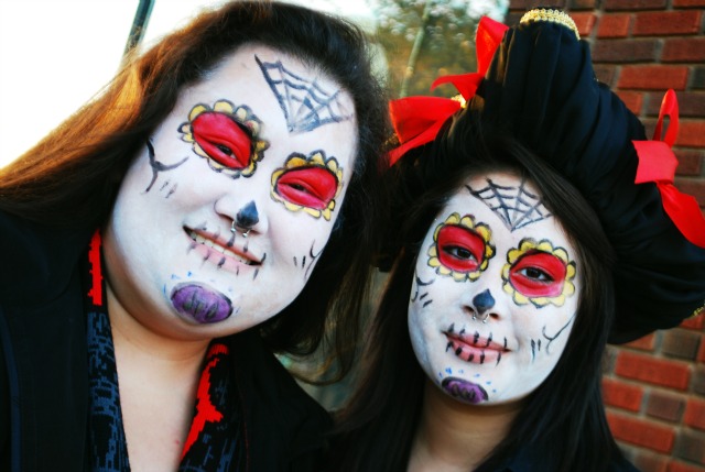 Day of the Dead Geishas | Día de Muertos