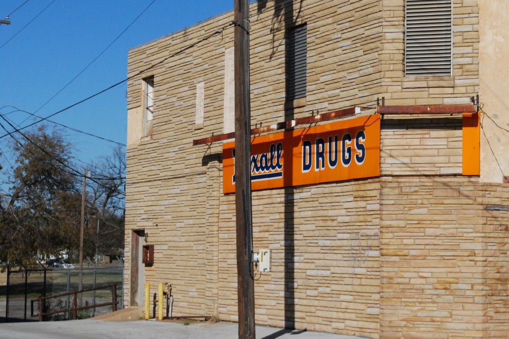 Old Rexall Drugs Sign