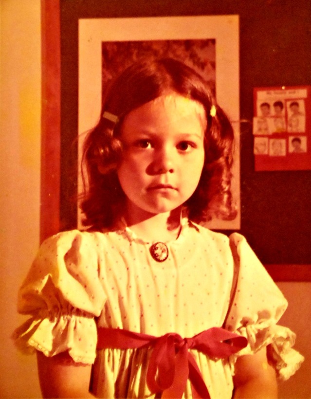 Here Is Me In My Easter Dress, Easter 1973
