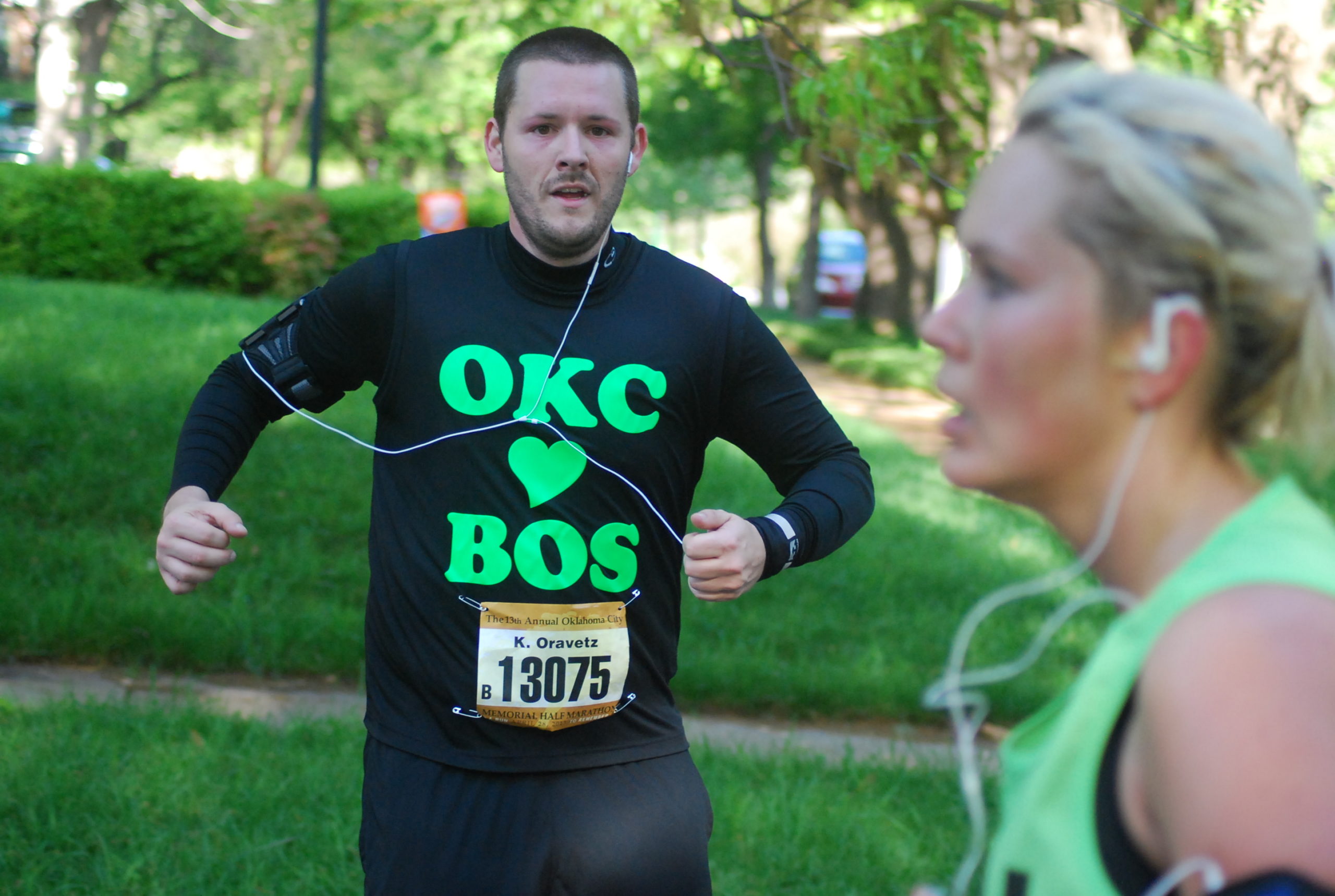 Oklahoma City Marathon Run for Boston