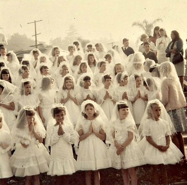 First Communion Hacienda Heights California 1970s