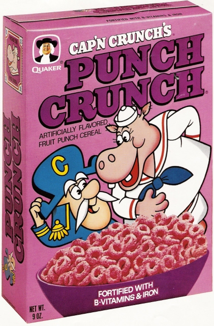 Capn Crunch Punch Crunch Cereal
