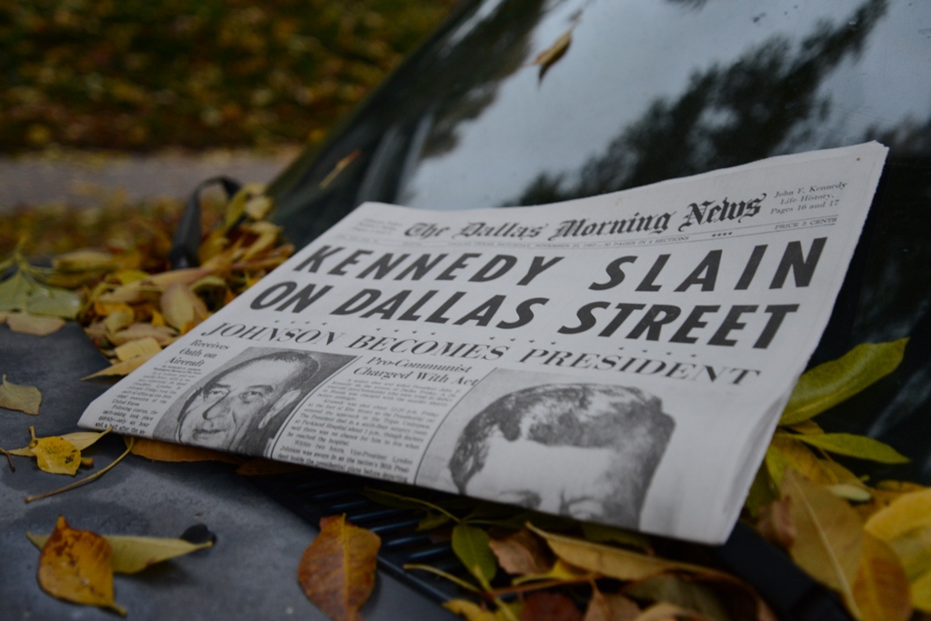 Dallas Morning News Reprint: "Kennedy Slain"  November 23, 1963 