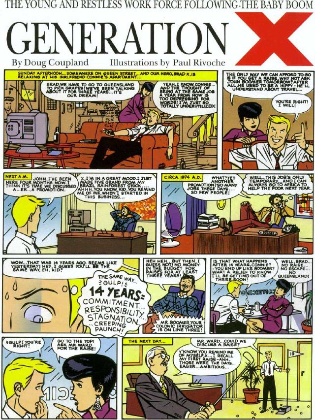 Gen-X Comic Strip