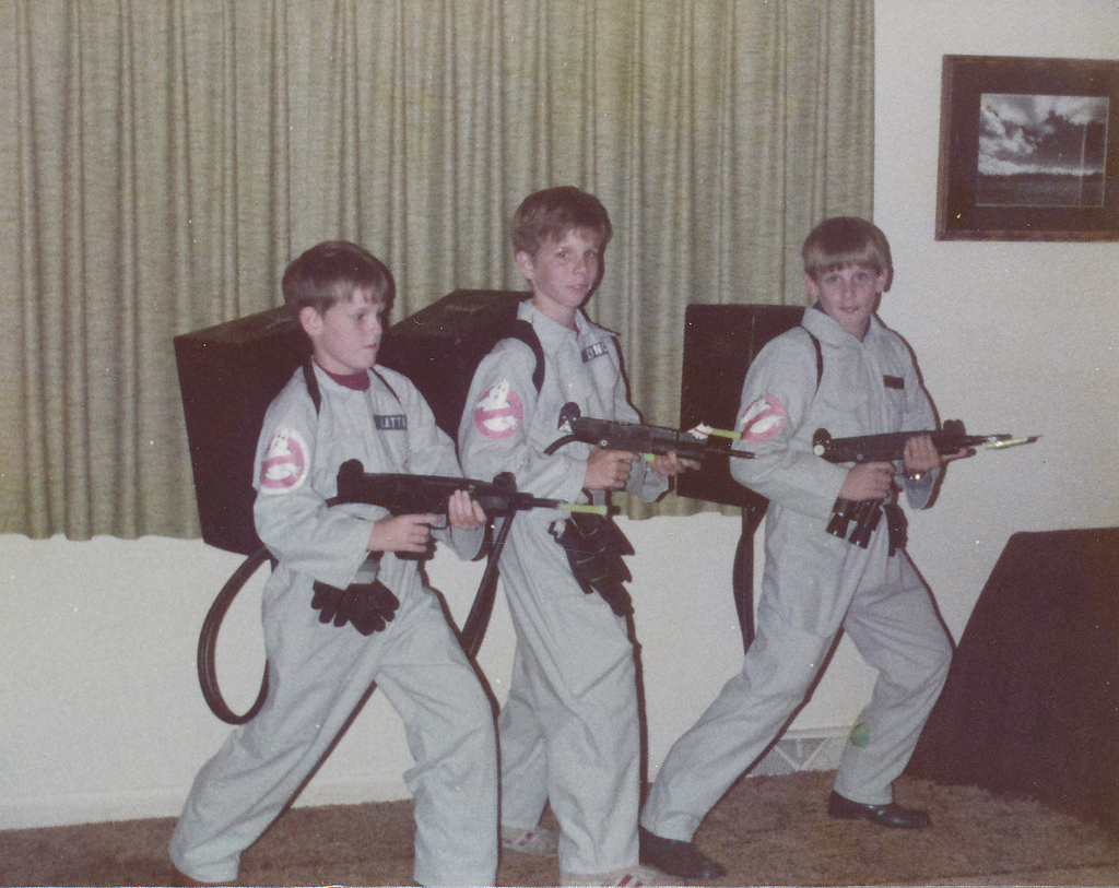 Vintage Ghostbusters Halloween Costumes from the 80s