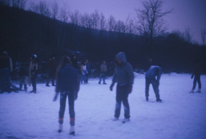Ice Pond Skating - Mt. Upton, New York - Early 1980s