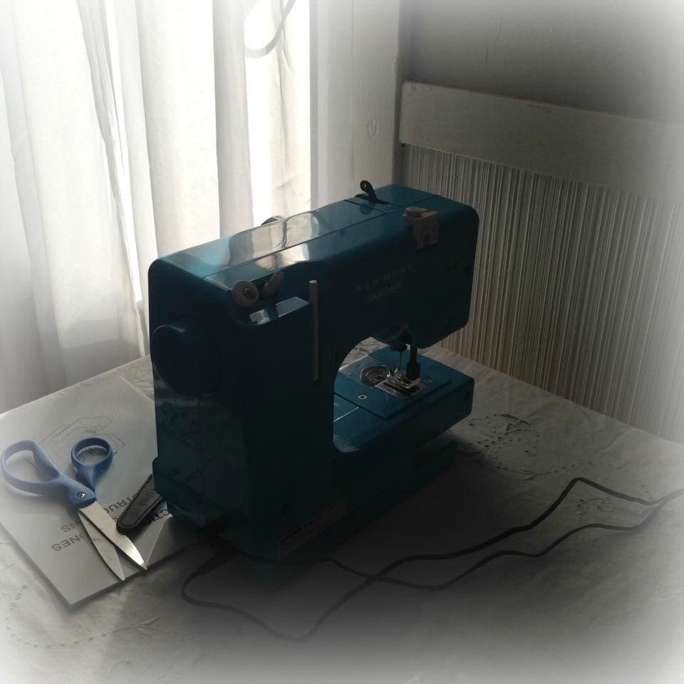 Girls Janome Sewing Machine Blue