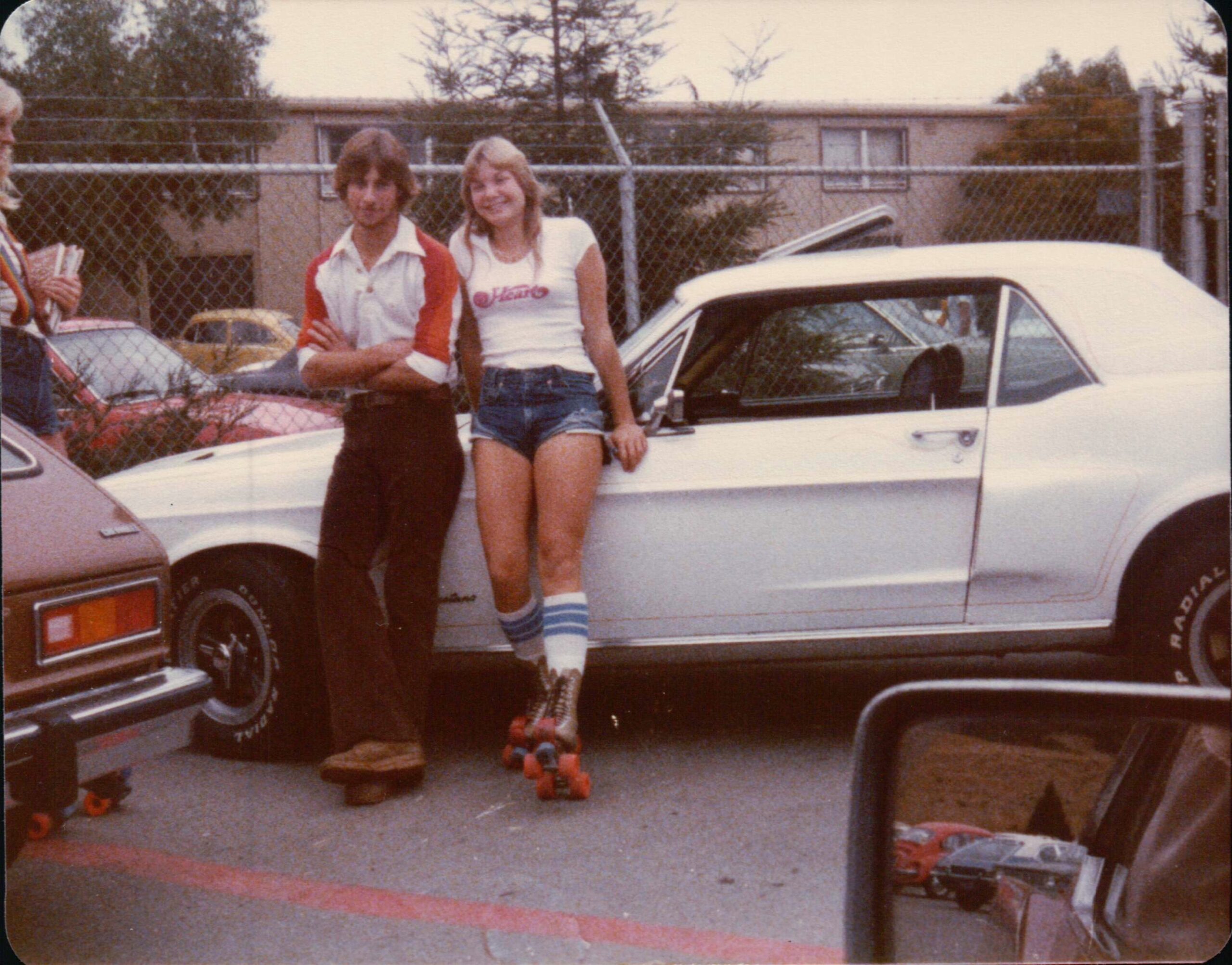 Take Me Back to Roller Skates, Feathered Hair, Cut-Offs and Tube Socks (Daily Photo)