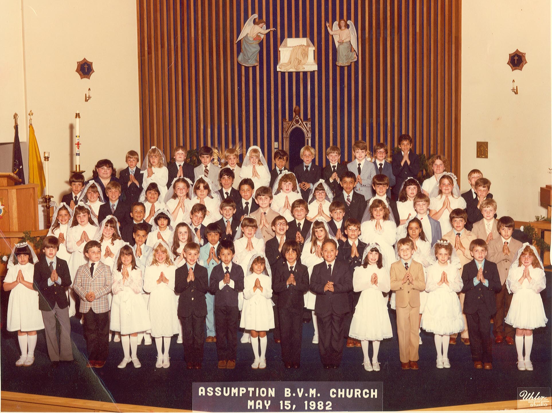 Vintage First Communion Class 1982
