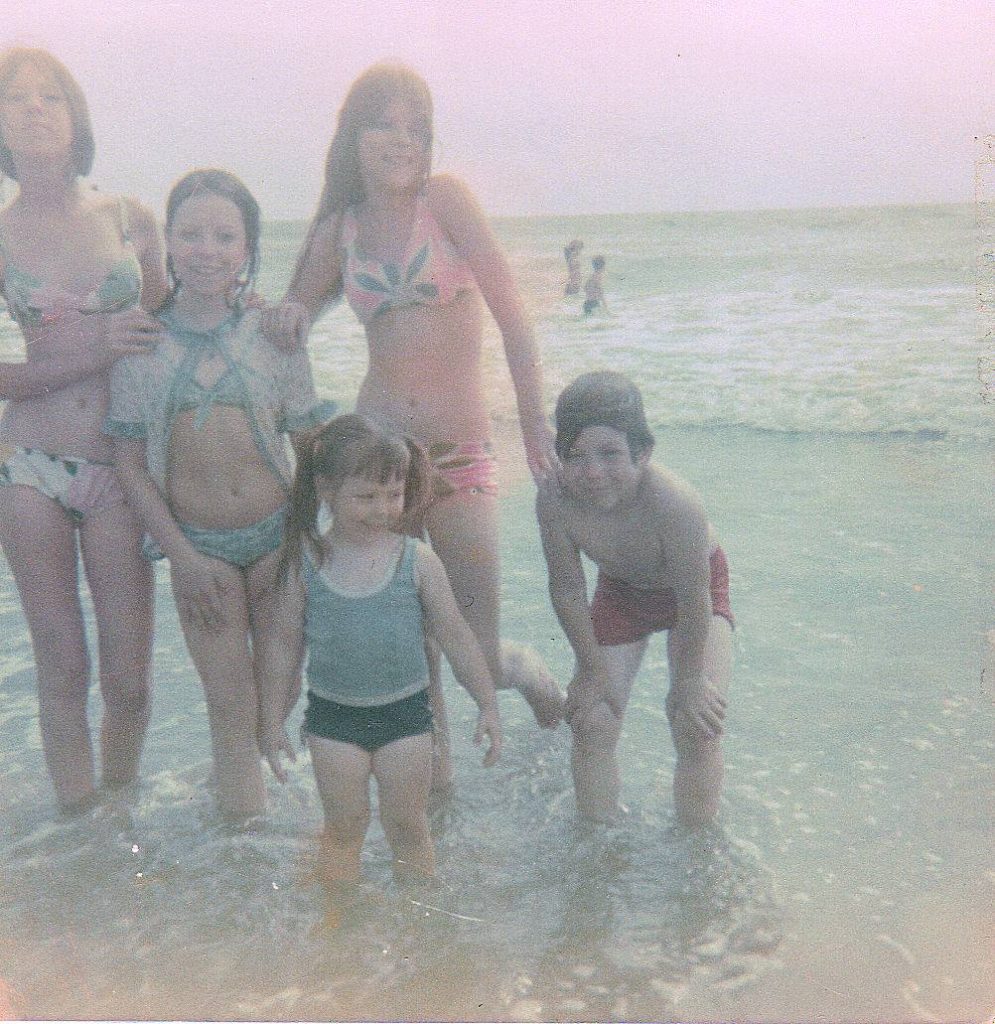 Children on Huntington Beach 1971