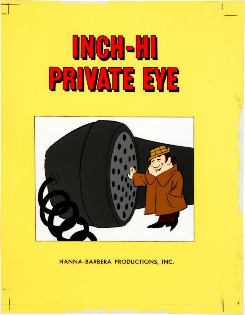 Inch Hi Private I Cartoon Cel