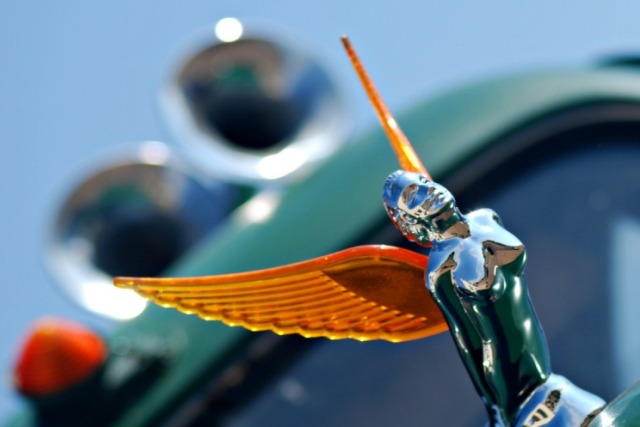 Hood Ornament on Route 66 