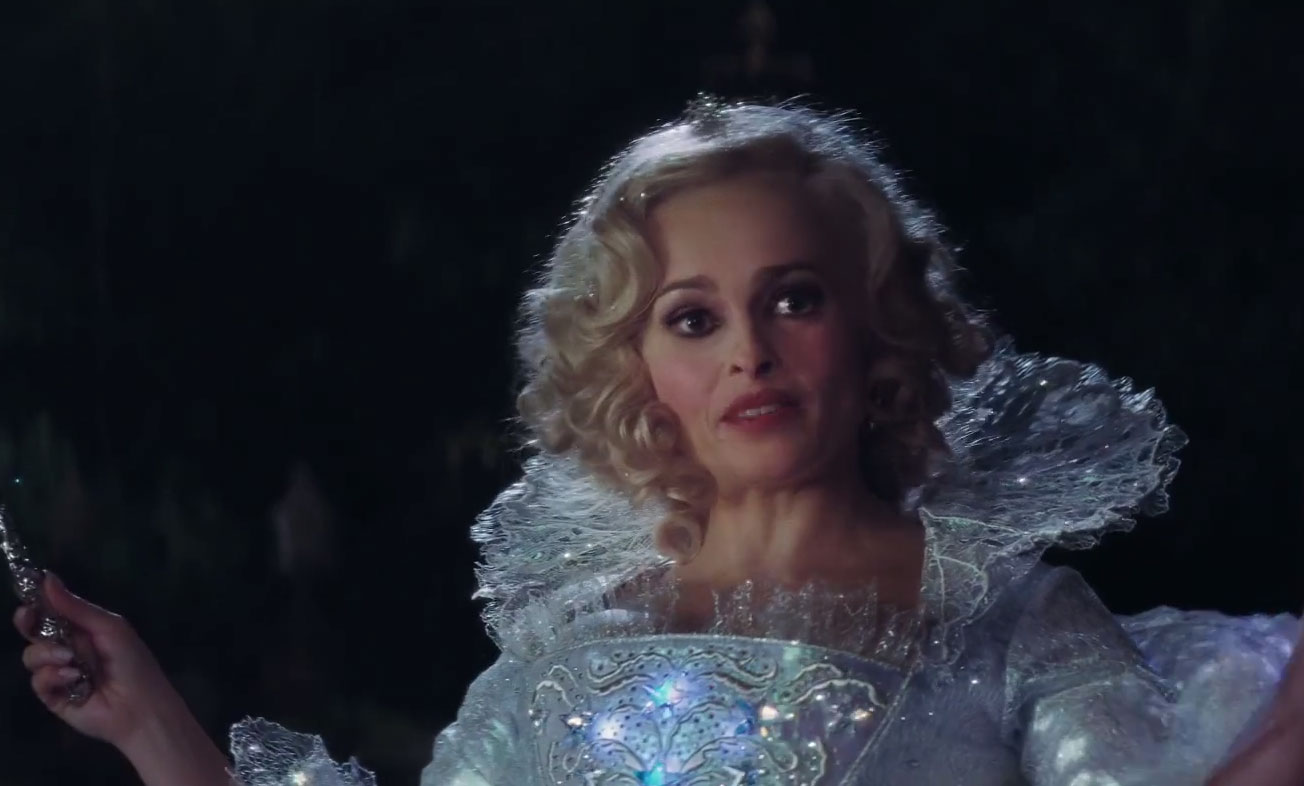 Helena Bonham Carter as the Fairy Godmother