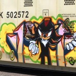 Sonic Hedgehog, Black, Graffiti Train
